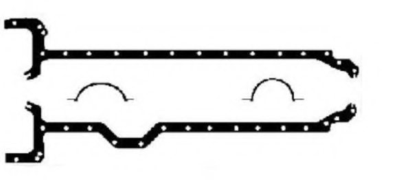 PAYEN HC429 Gasket Set, wet sump